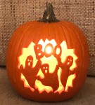 Ghosts pumpkin