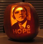 Obama pumpkin