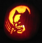 Wolverine pumpkin
